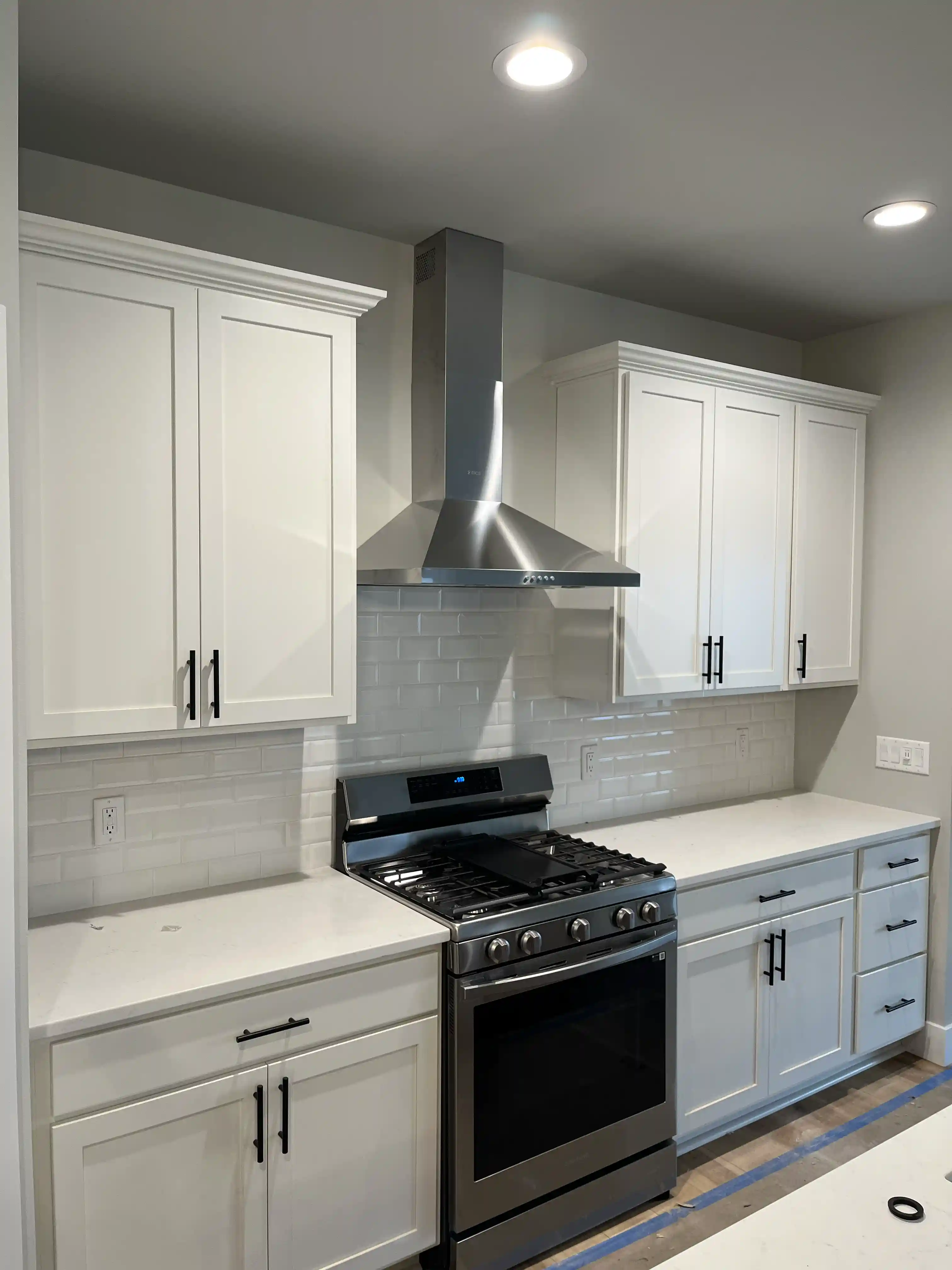 Cabinet Installation example