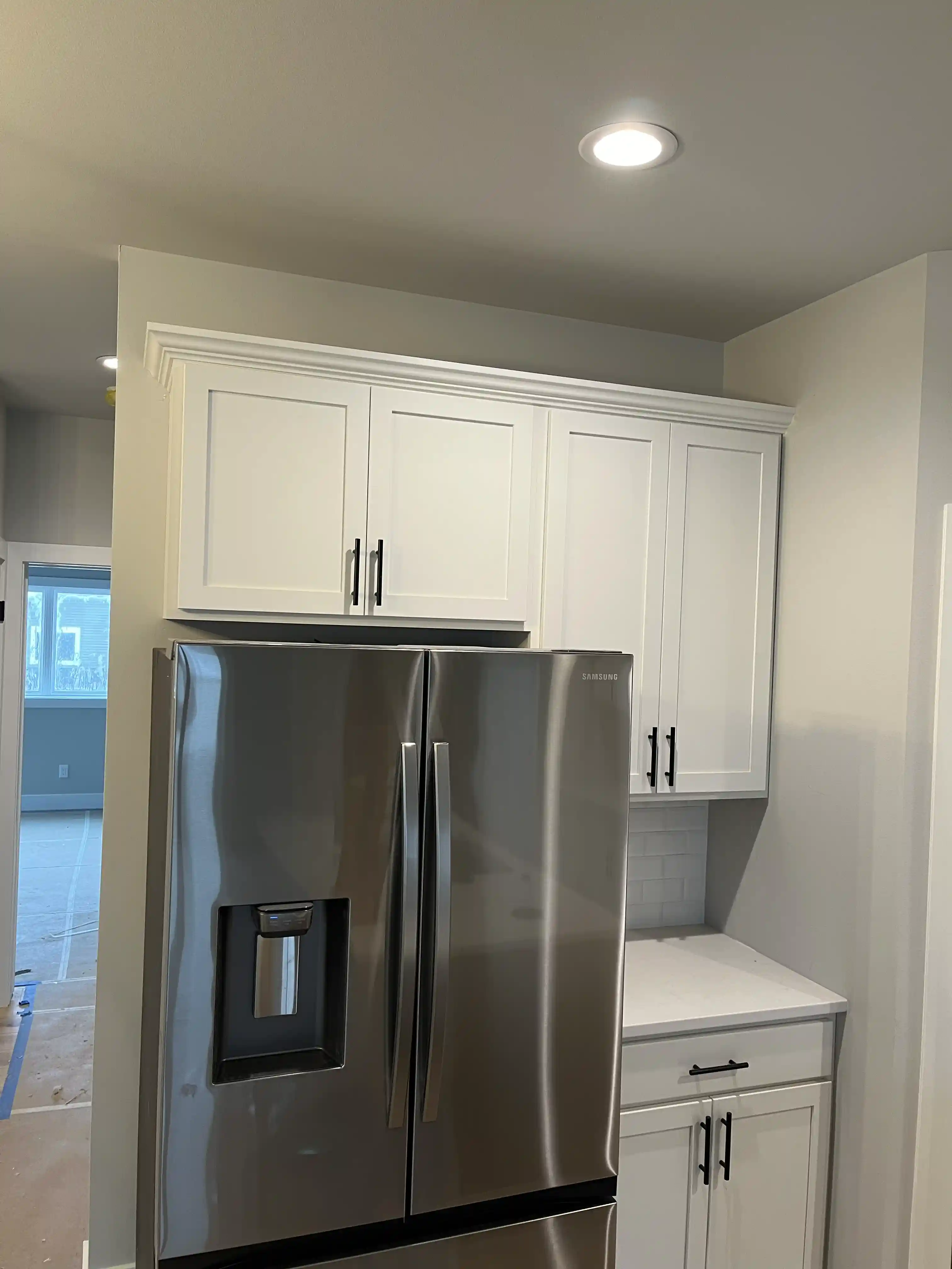 Cabinet Installation work example 1